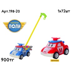 Каталка Робокар Поли Машинка 2цв 198-20