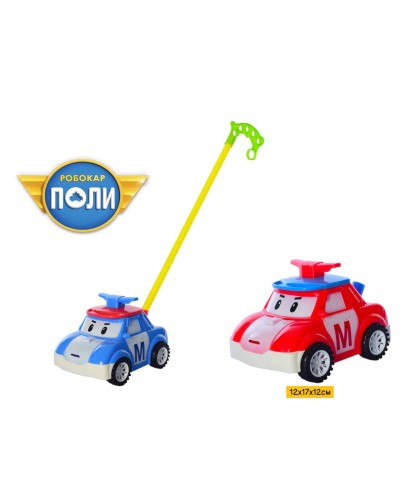 Каталка Робокар Поли Машинка 2цв 198-20
