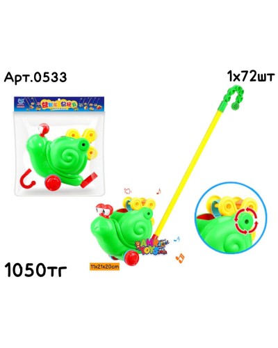 Каталка Улитка Гонщик 0533