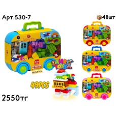 Конструктор BLOCKS в чемодане 49дет. 530-7