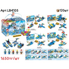 Конструктор CITY Полиция из 4шт в уп LB4105