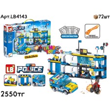 Конструктор CITY Полиция Участок 489дет. LB4143
