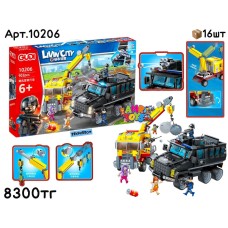 Конструктор GUDI Livin City Полиция и Грабители 903дет. 10206