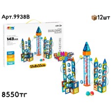 Конструктор Магнитный COLORFUL MAGNETIC 143pcs 9938B