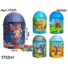 Корзинка Органайзер Мультяшки 5цв Y2531