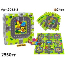 Коврик EVA Пазл Дорога 2063-3