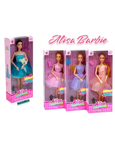 Кукла Барби Alisa с сумочкой 4цв YS2009F