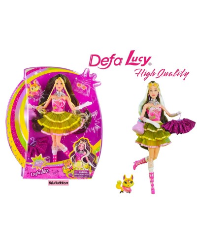 Кукла Барби Defa Lucy Модница с кошкой 8502