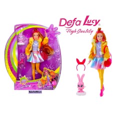 Кукла Барби Defa Lucy Модница с зайчиком 8493