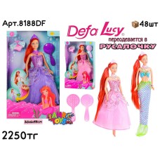 Кукла Барби DEFA LUCY Принцесса Русалочка 2цв 8188DF