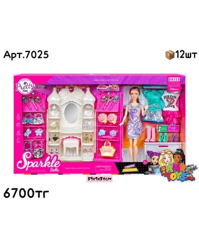 Кукла Барби SPARKLE Bella Шопинг 7025