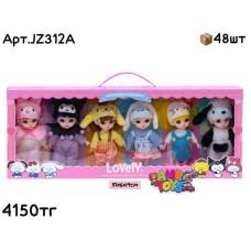 Кукла BJD LOVELY KUROMI из 6шт JZ312A