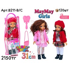 Кукла MayMay Girls в пакете 2цв B211-B/C