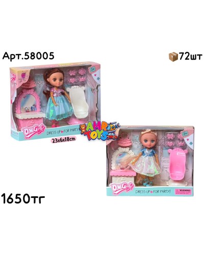 Кукла OMG GIRLY Салон Красоты 2 вида 58005