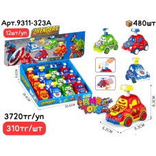 Маш. Avengers в шоубоксе из 12шт 9311-323A