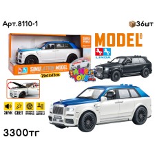 Маш. LINDA Model Car Rolls Royce Cullinan 2цв 8110-1
