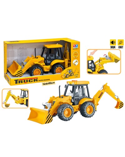 Маш. LINDA СтройТехника Погрузчик-Экскаватор БОЛ. 8108-1