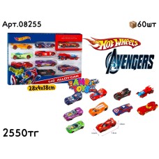 Маш. набор Hotwheels Avengers из 10шт 08255