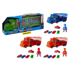 Маш. Трейлер Avengers с маш. и героями 4 вида 868-9/13/17/21