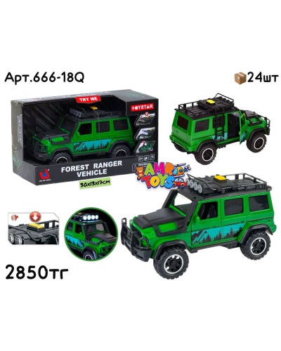 Машинка TOYSTAR OFF-ROAD Гелендваген Зеленый 666-18Q