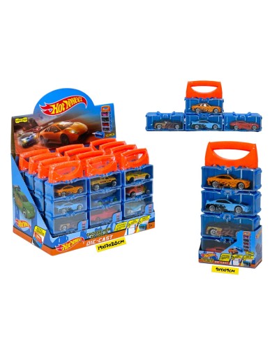 Машинки HotWheels из 4х в корпусе из 12шт 888-26