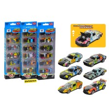 Машинки Hotwheels Столбик из 6шт Графитти K101A42