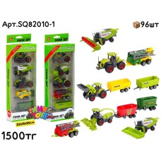 Машинки н-р Столбик FARM SET из 5шт SQ82010-1