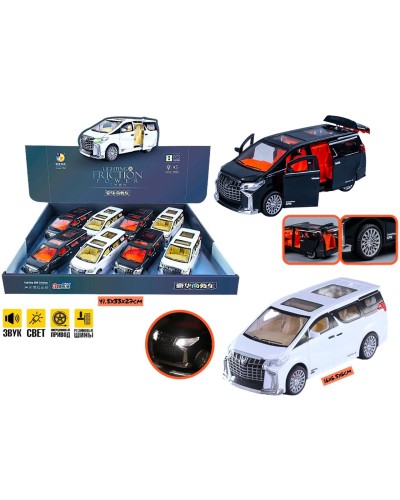 Машинки в шоубоксе Toyota Alphard Friction Power из 8шт 7742