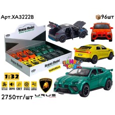 Метал Маш. LAMBO URUS 4цв 1:32 ШТУЧНО XA3222B