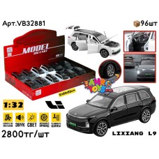 Метал Маш. LIXIANG L9 3цв 1:32 ШТУЧНО VB32881