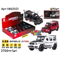 Метал Маш. MB BRABUS G700 3цв  1:32 ШТУЧНО VB32521