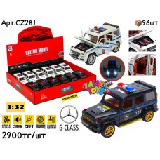 Метал Маш. MB G-Class ДПС ФСБ 1:32 ШТУЧНО CZ28J
