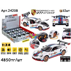 Метал Маш. PORSCHE GT3 RSR 1с 1:24 БОЛ. ШТУЧНО 2420B