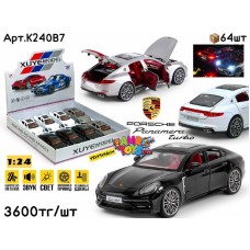 Метал Маш. PORSCHE Panamera Turbo 3цв 1:24 ШТУЧНО K240B7