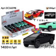 Метал Маш. TESLA CYBERTRUCK 4цв 1:32 ШТУЧНО DC3609B