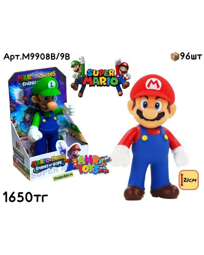 Мульт.Персонажи SUPER MARIO штучные 2 вида M9908B/9B
