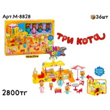 Мульт. персонажи ТРИ КОТА Вагон Ресторан M-8828
