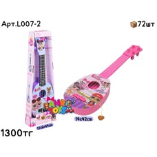 Музыкал. Инструмент Гитара LOL 2цв L007-2