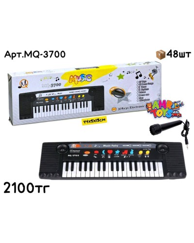 Музыкал. Инструмент Синтезатор 37клавиш MQ-3700
