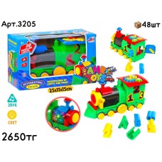 Музыкал. Логический Поезд Сортер 3205 