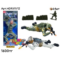 Музыкал. Ползающие Солдаты 2цв HD9311/12