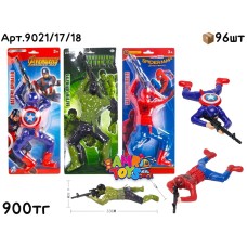Музыкал. Ползаюший HULK SPIDER CAPITAN 9021/17/18