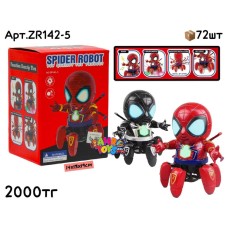 Музыкал. SPIDER ROBOT Осьминог 2цв. ZR142-5