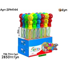 Мыльные палочки Spider Man 34cm из 24шт SPM144