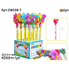 Мыльные палочки Свинка Пэпа 46см из 16шт D8038-7