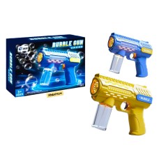 Мыльный пистолет электр. 2цвета QW026
