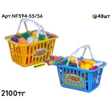 Набор режущих Фруктов и Овощей в Корзинке 2вида NF594-54/55
