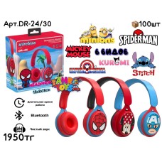 Наушники Bluetooth Мультяшки 6 видов DR-24/30