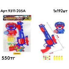 Оружие н-р бластера Кап.Америка револьвер с мишенью 9311-205A