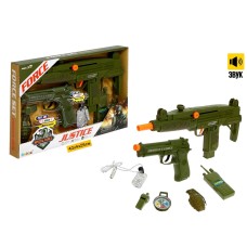 Оружие н-р муз Автомат Justice с пистолетом 34160